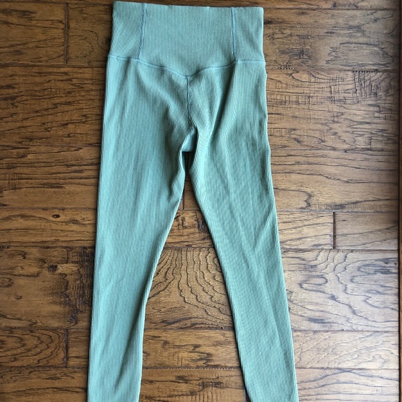 Athleta elation rib tight, Sage/Seafoam Green Color, Size Small - Picture 3 of 5